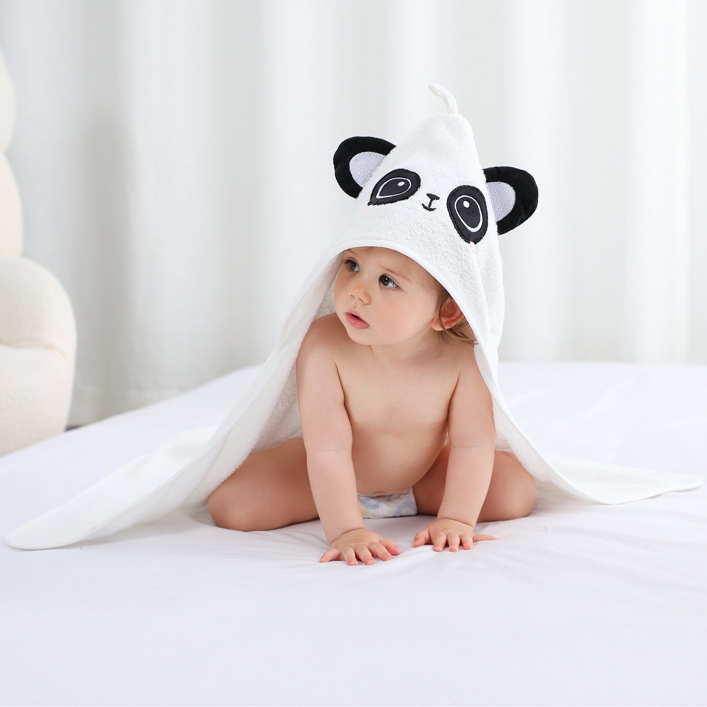 Panda Pal Bamboo Towel