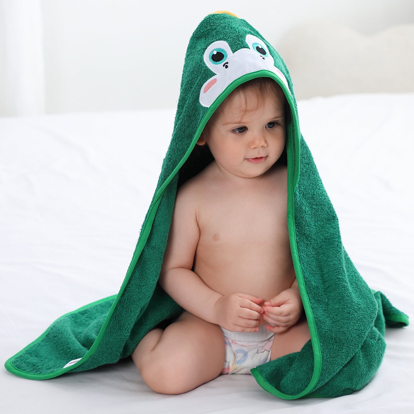 Froggie Friend Bamboo Towel