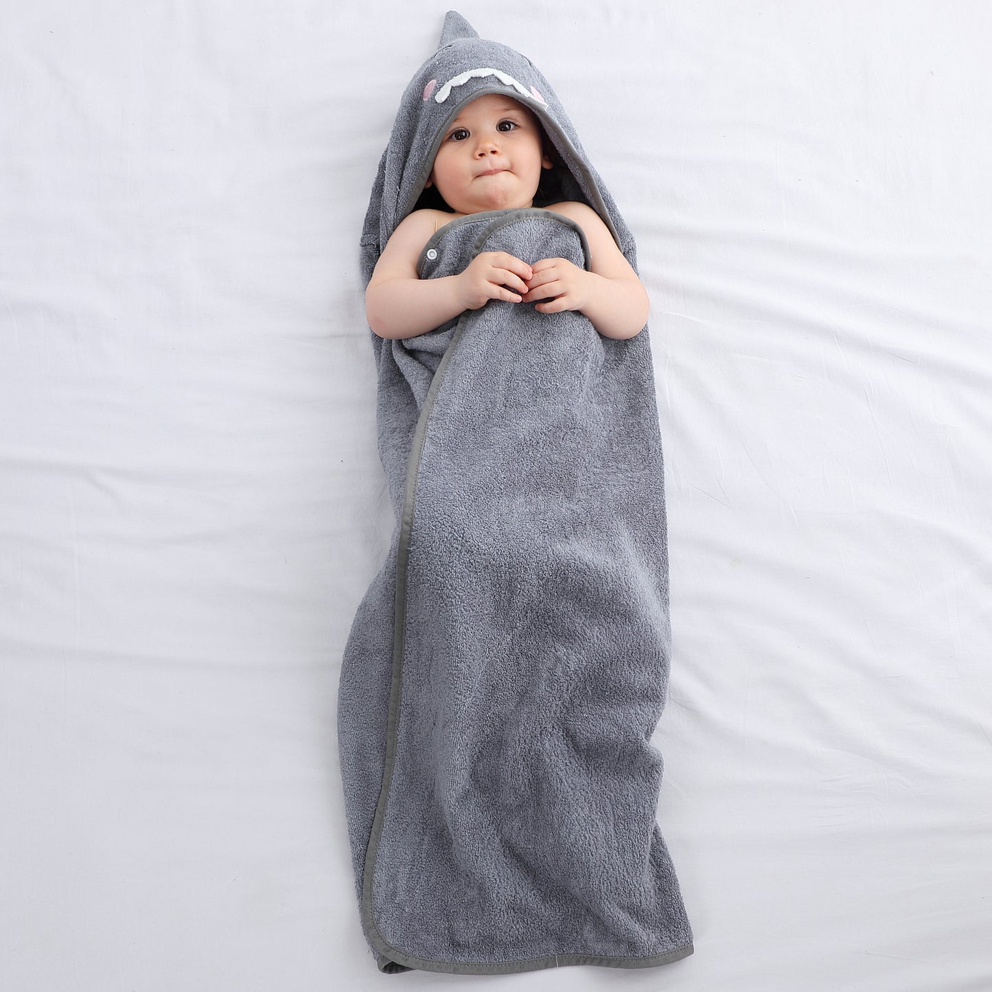 Snappy Shark Bamboo Towel