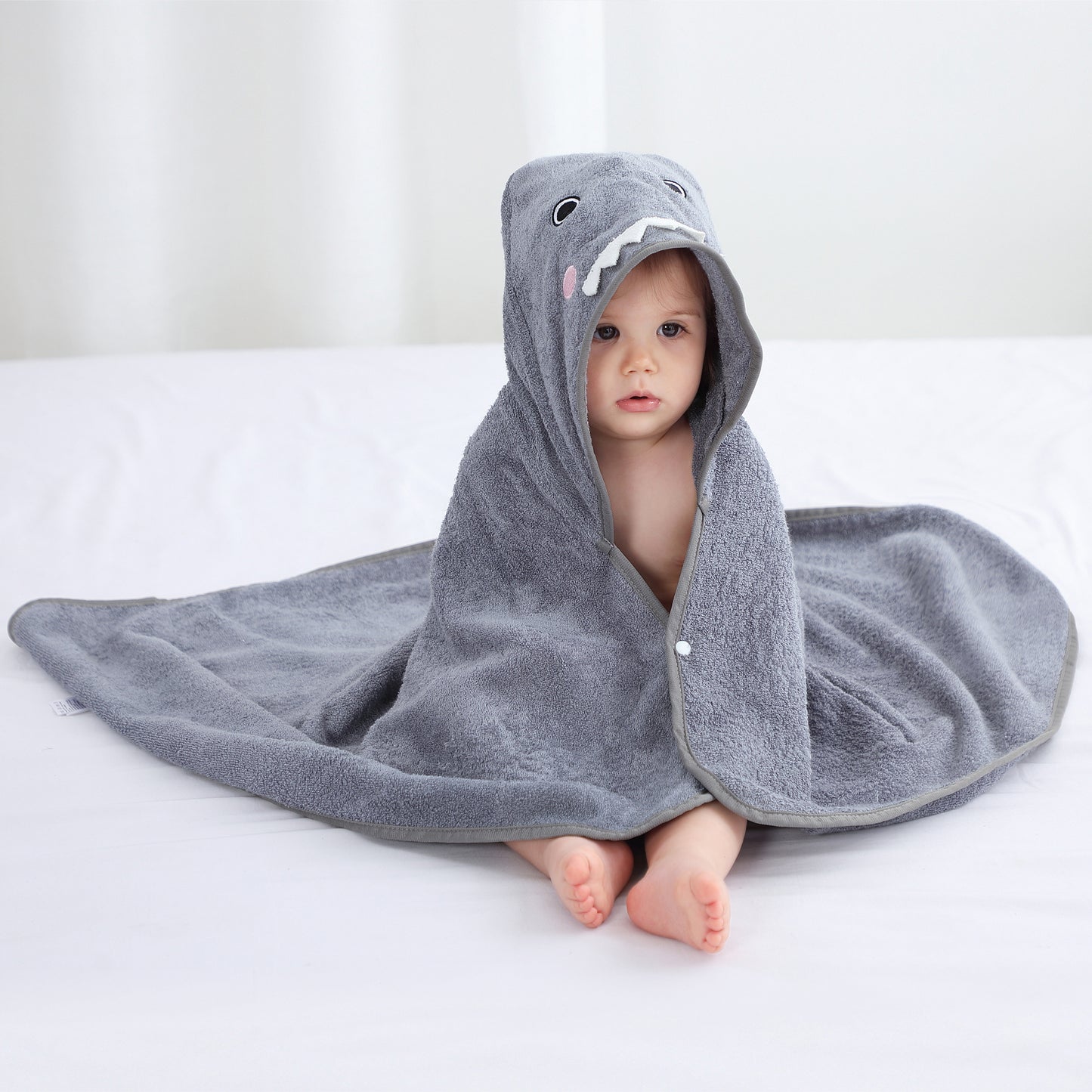Snappy Shark Bamboo Towel