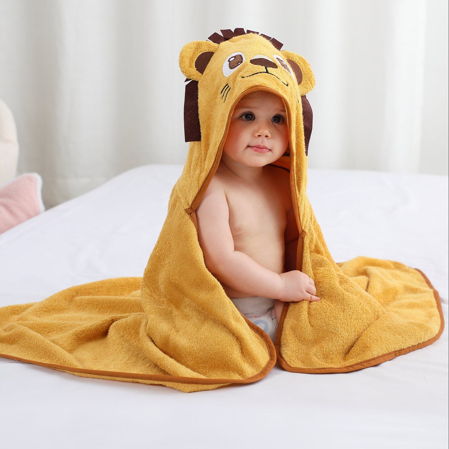 Little Lion Bamboo Towel