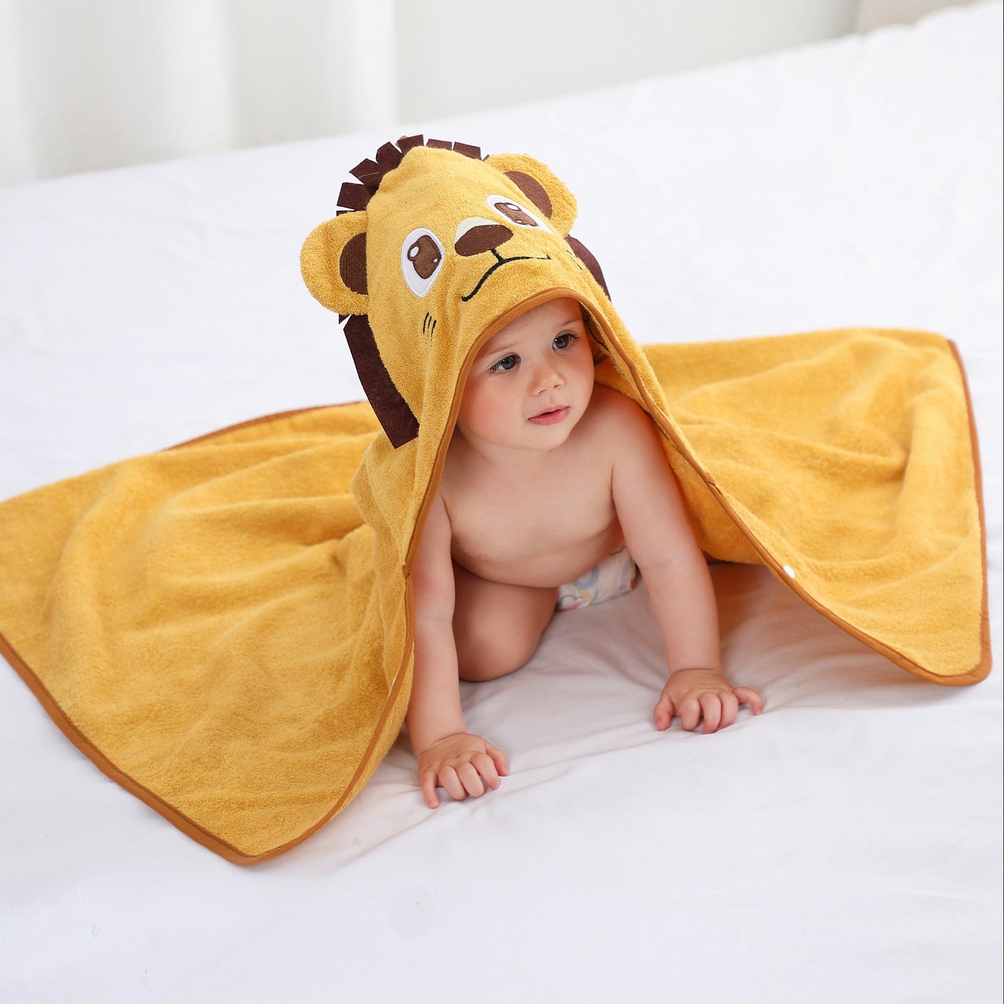 Little Lion Bamboo Towel