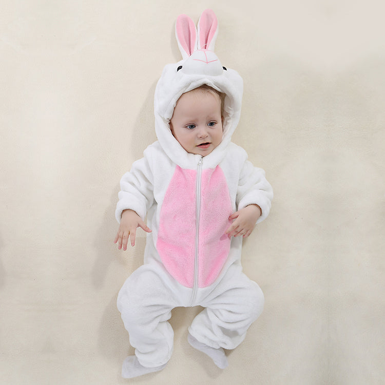 Treasured Cubs White Bunny Onesie