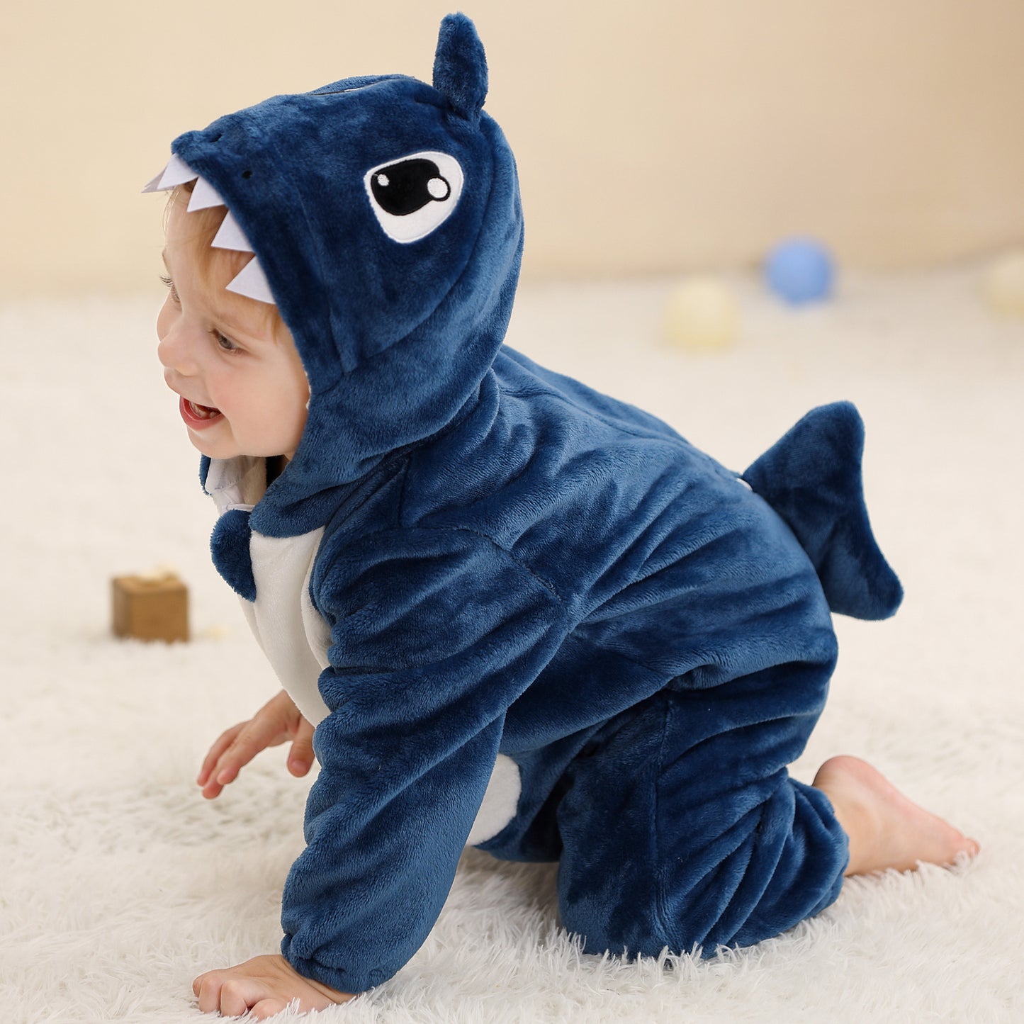 Treasured Cubs Shark Onesie